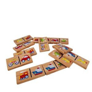 Dominos Wooden Puzzle - Vehicles