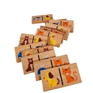 Dominos Wooden Puzzle - Animals