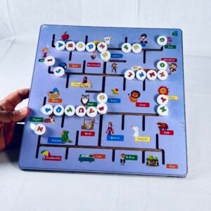 WoodyBugz ABCD Maze Puzzle