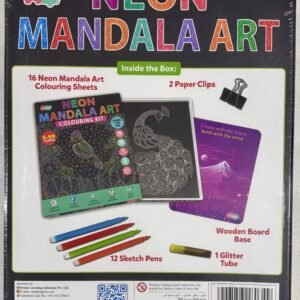 JoGenii Neon Mandala art